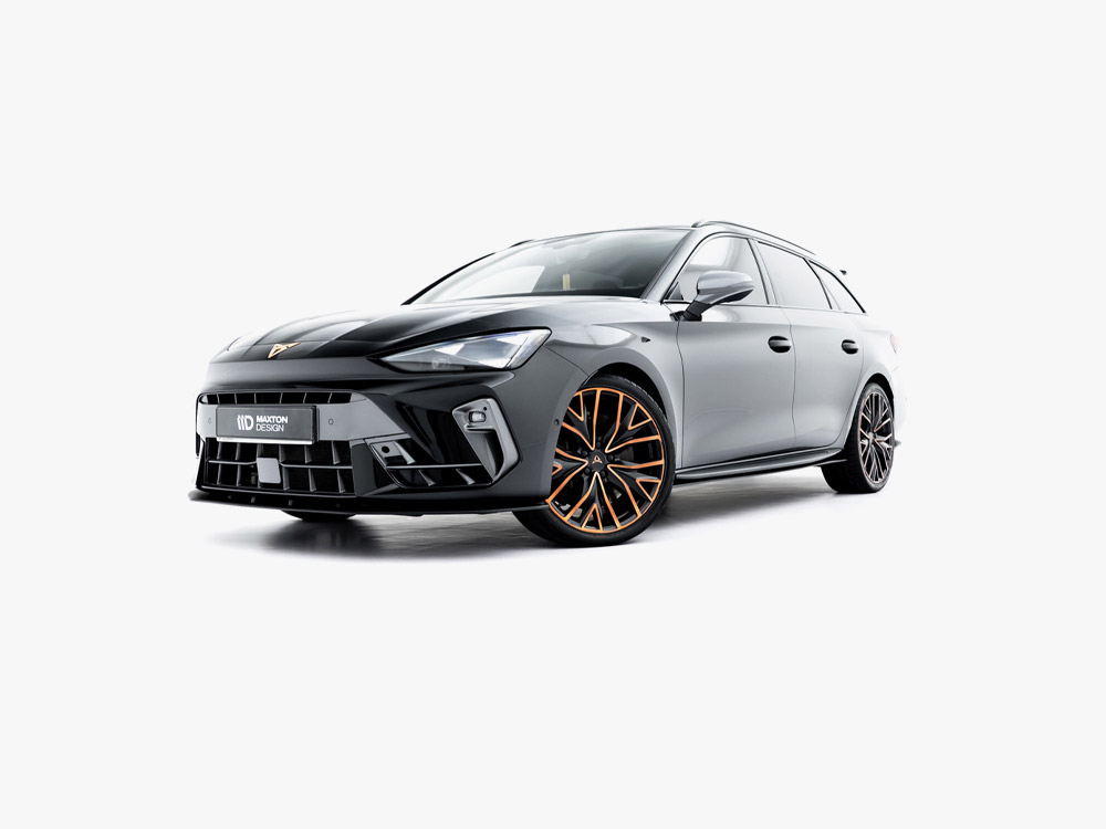 Maxton street pro front splitter for cupra leon mk1 facelift (hatchback and st) 3 Maxton street pro front splitter for cupra leon mk1 facelift (hatchback and st) - image 3