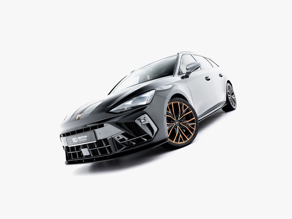 Maxton street pro front splitter for cupra leon mk1 facelift (hatchback and st) 4 Maxton street pro front splitter for cupra leon mk1 facelift (hatchback and st) - image 4