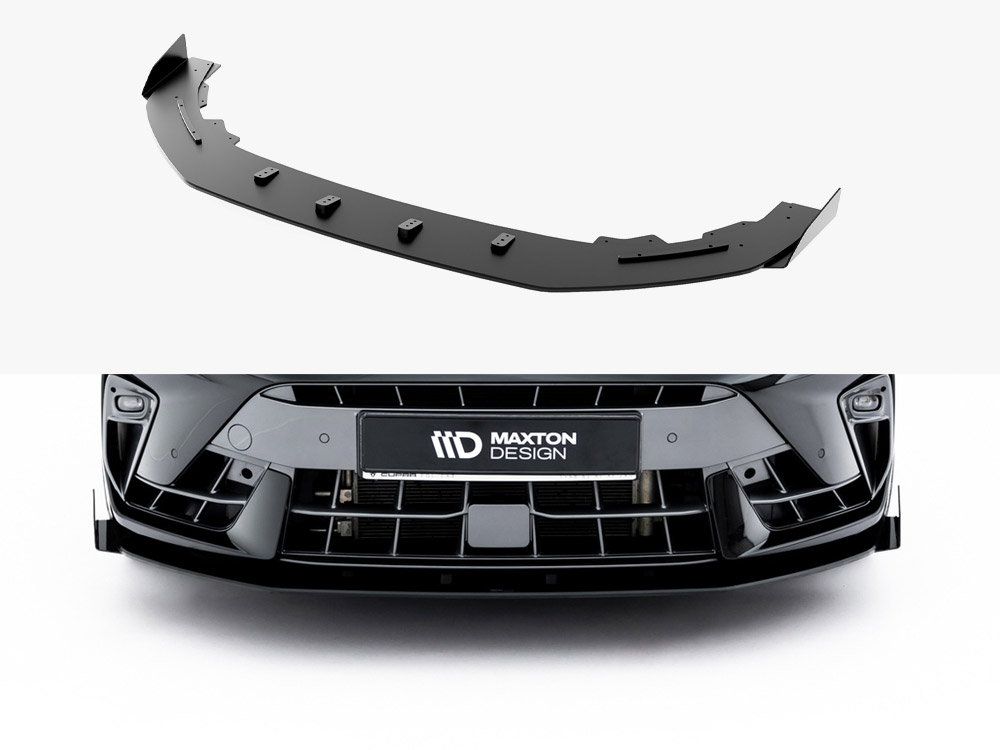 Maxton street pro front splitter with flaps for cupra leon mk1 facelift st (estate) / hatchback 1 Maxton street pro front splitter with flaps for cupra leon mk1 facelift st (estate) / hatchback