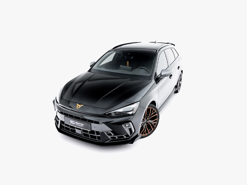 Maxton street pro front splitter with flaps for cupra leon mk1 facelift st (estate) / hatchback 4 Maxton street pro front splitter with flaps for cupra leon mk1 facelift st (estate) / hatchback - image 4