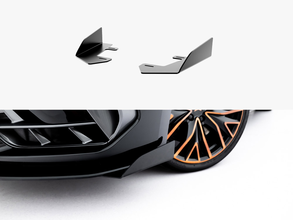 Maxton front flaps cupra leon mk1 facelift (hatchback & st estate) 1 Maxton front flaps cupra leon mk1 facelift (hatchback & st estate)