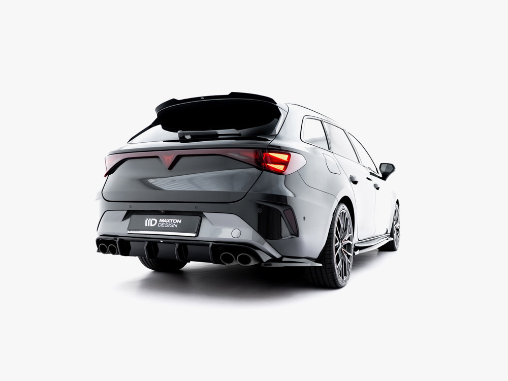 Maxton rear side splitters v5 for cupra leon st mk1 facelift 2 Maxton rear side splitters v5 for cupra leon st mk1 facelift - image 2