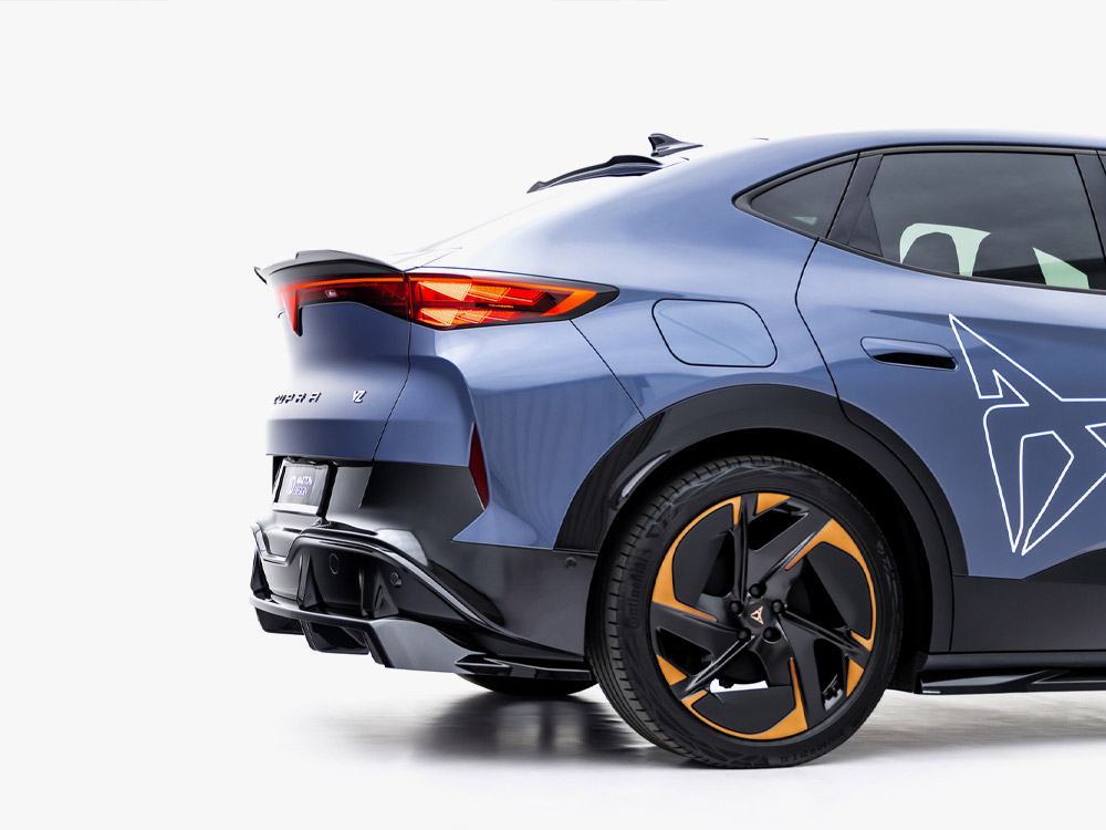 Maxton rear splitter (vertical bars) for cupra tavascan mk1 8 Maxton rear splitter (vertical bars) for cupra tavascan mk1 - image 8