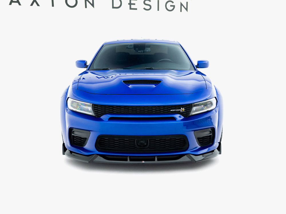 Maxton front splitter for dodge charger r/t scat pack widebody mk3 facelift 4 Maxton front splitter for dodge charger r/t scat pack widebody mk3 facelift - image 4