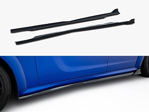 Maxton Side Skirt Diffusers Dodge Charger R/T Scat Pack Widebody Mk3 Facelift