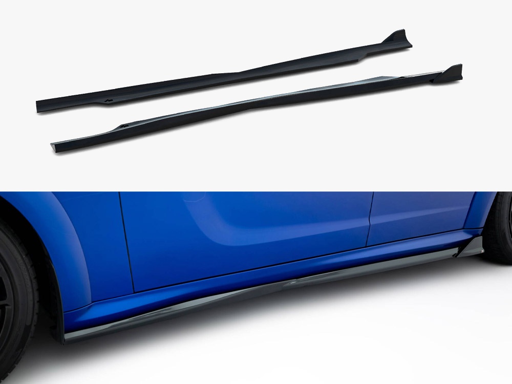 Maxton side skirt diffusers dodge charger r/t scat pack widebody mk3 facelift 1 Maxton side skirt diffusers dodge charger r/t scat pack widebody mk3 facelift