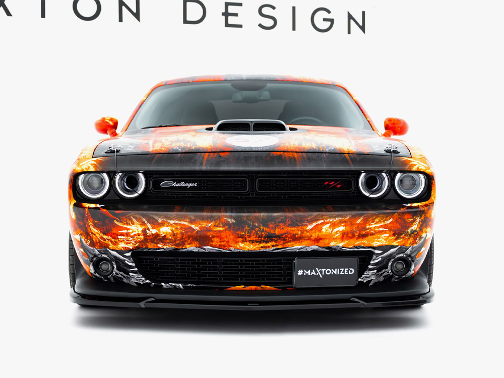 Maxton front splitter for dodge challenger gt (3rd gen facelift) 4 Maxton front splitter for dodge challenger gt (3rd gen facelift) - image 4