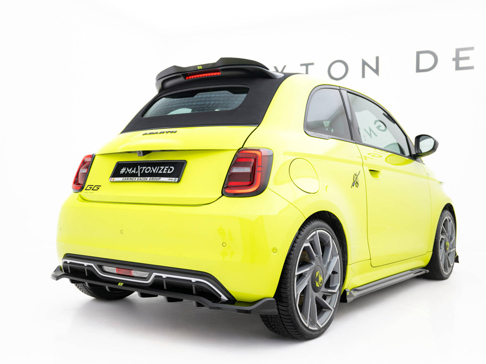 Maxton spoiler cap for abarth 500e 2 Maxton spoiler cap for abarth 500e - image 2