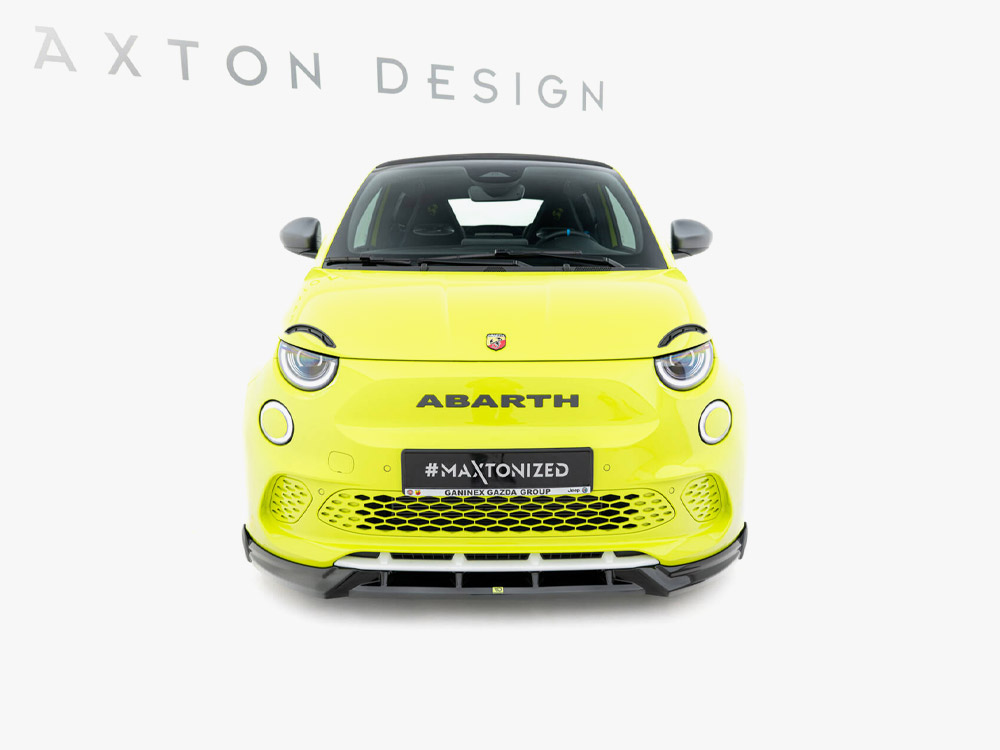 Maxton front splitter for abarth 500e 3 Maxton front splitter for abarth 500e - image 3