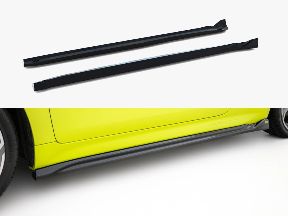 Maxton side skirt diffusers for abarth 500e 1 Maxton side skirt diffusers for abarth 500e