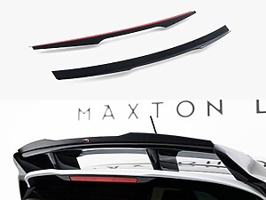 Maxton Spoiler Cap for Ford Fiesta ST and ST-Line Mk8/Mk8 Facelift (for Spoiler FO-FI-8-ST-FH1FP)