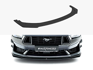 Maxton Street Pro Front Splitter for Ford Mustang Dark Horse Mk7
