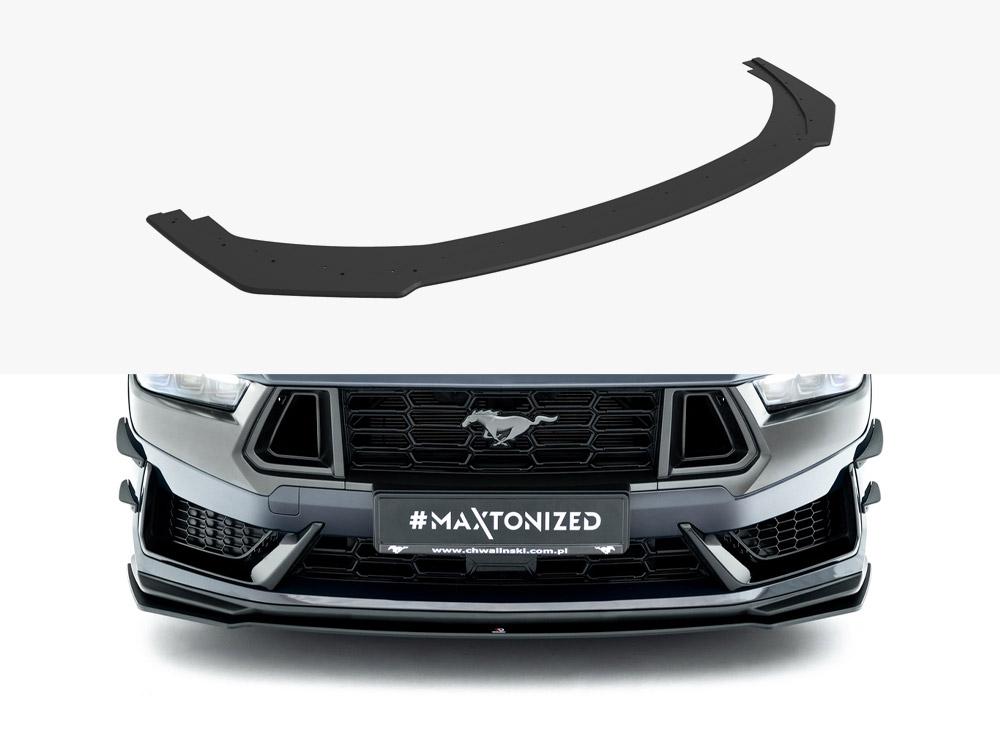 Maxton street pro front splitter for ford mustang dark horse mk7 1 Maxton street pro front splitter for ford mustang dark horse mk7