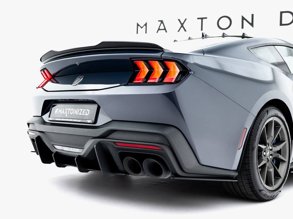 Maxton street pro rear side splitters - ford mustang dark horse (mk7) 4 Maxton street pro rear side splitters - ford mustang dark horse (mk7) - image 4