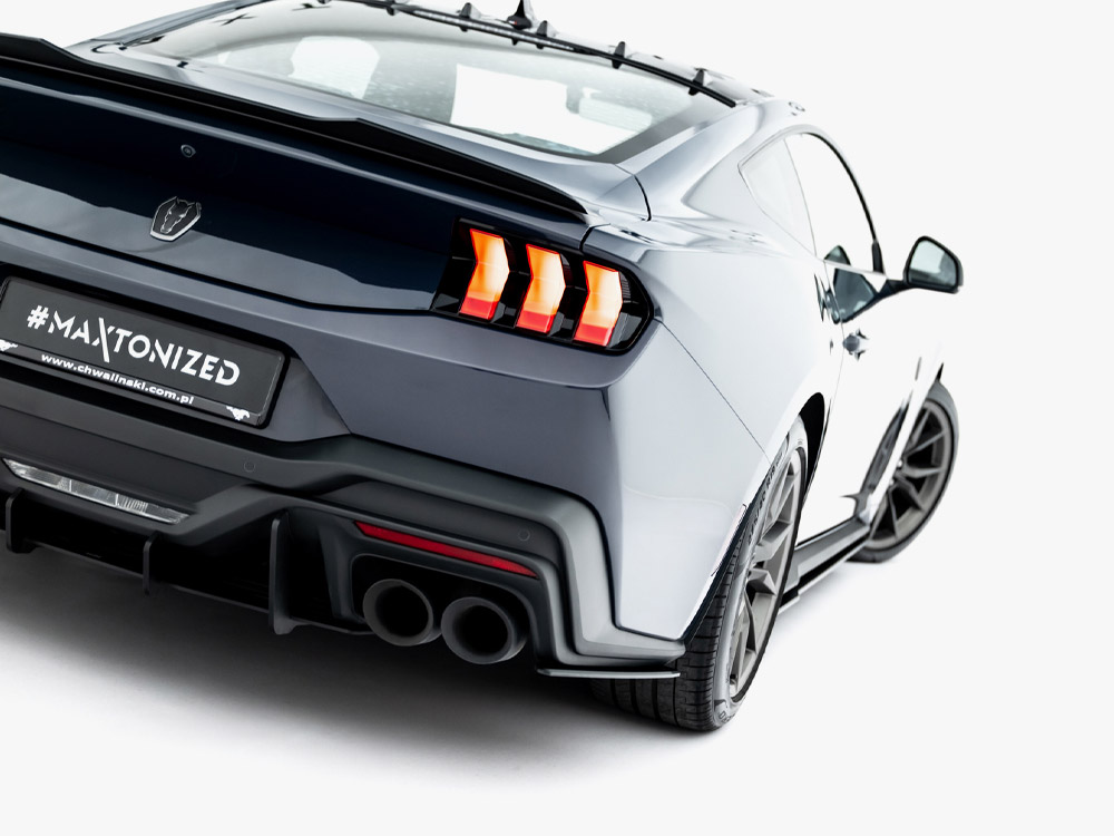 Maxton street pro rear side splitters - ford mustang dark horse (mk7) 5 Maxton street pro rear side splitters - ford mustang dark horse (mk7) - image 5