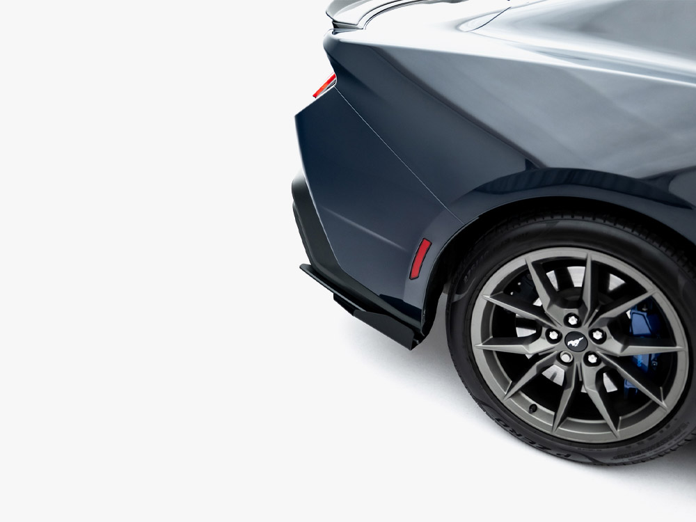Maxton street pro rear side splitters with flaps - ford mustang dark horse (mk7) 6 Maxton street pro rear side splitters with flaps - ford mustang dark horse (mk7) - image 6