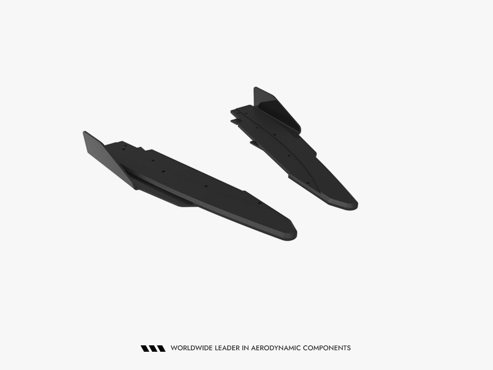 Maxton street pro rear side splitters with flaps - ford mustang dark horse (mk7) 7 Maxton street pro rear side splitters with flaps - ford mustang dark horse (mk7) - image 7