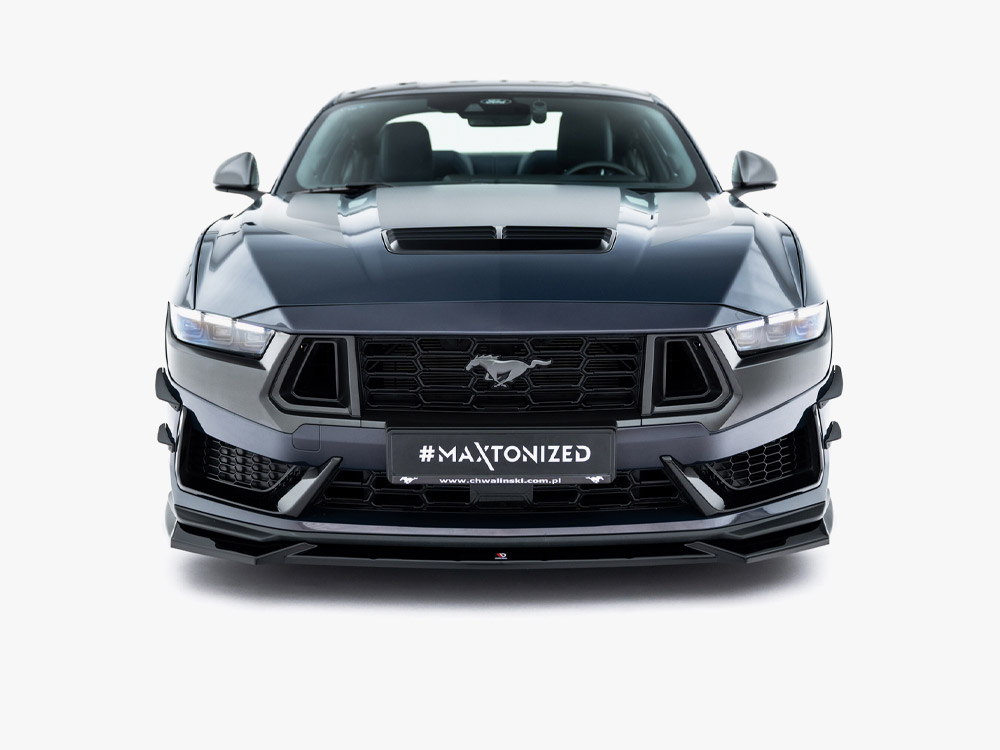 Maxton front splitter v1 for ford mustang dark horse mk7 4 Maxton front splitter v1 for ford mustang dark horse mk7 - image 4