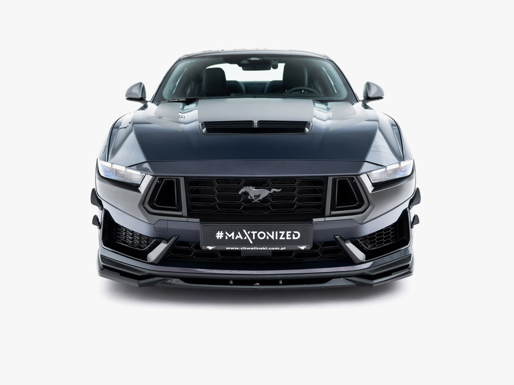 Maxton front splitter v2 for ford mustang dark horse (s650) 4 Maxton front splitter v2 for ford mustang dark horse (s650) - image 4