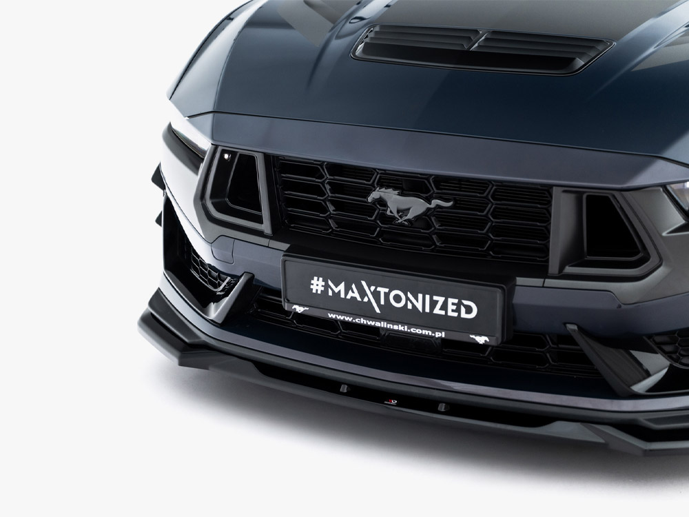 Maxton front splitter v2 for ford mustang dark horse (s650) 5 Maxton front splitter v2 for ford mustang dark horse (s650) - image 5