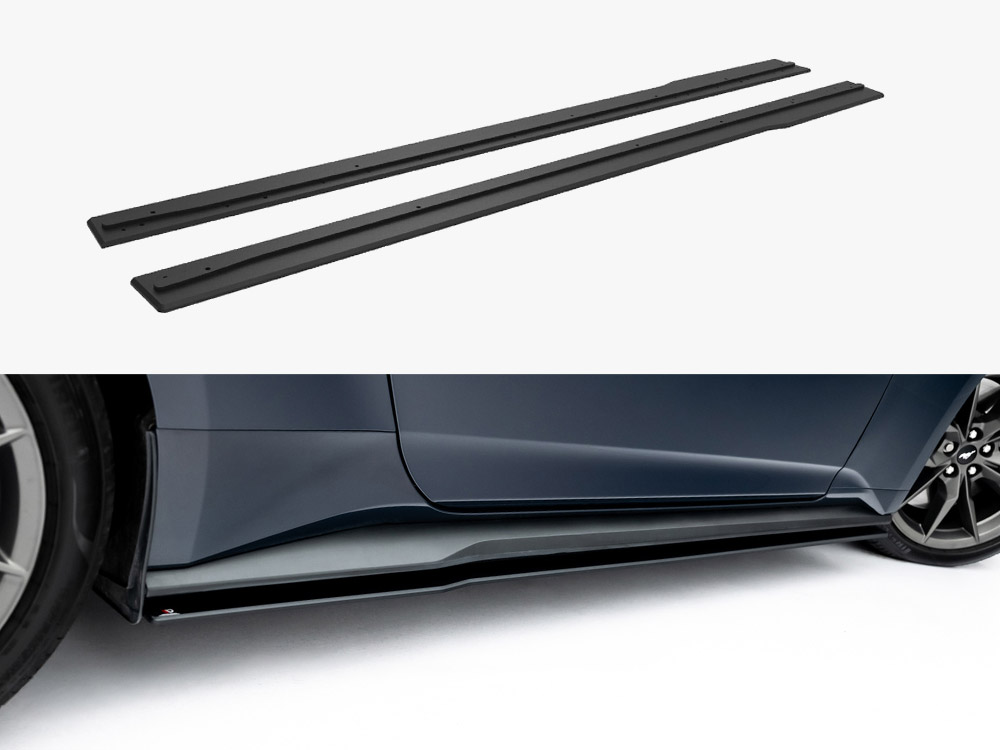 Maxton street pro side skirt diffusers for ford mustang dark horse mk7 1 Maxton street pro side skirt diffusers for ford mustang dark horse mk7