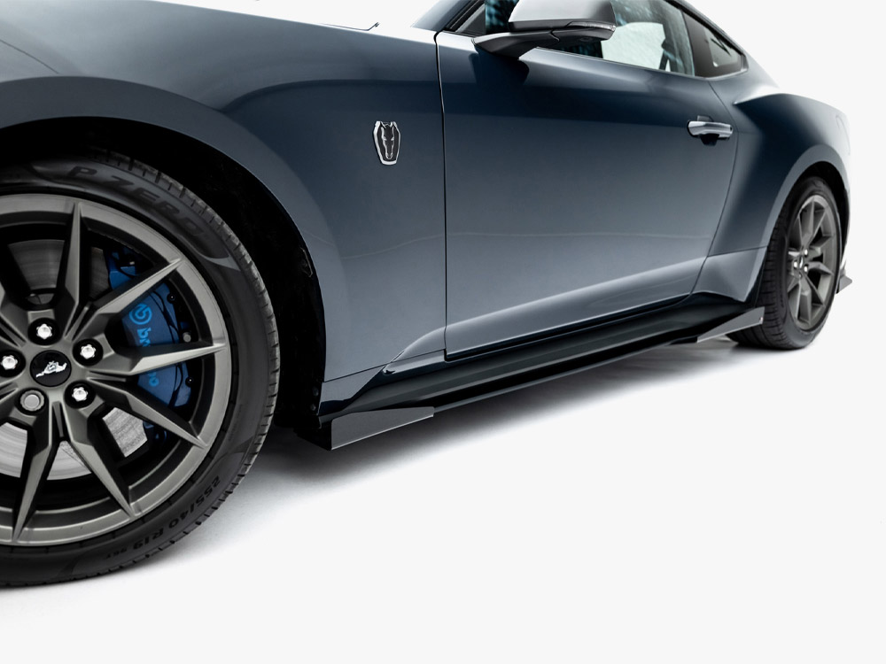 Maxton street pro side skirt diffusers with flaps ford mustang dark horse mk7 4 Maxton street pro side skirt diffusers with flaps ford mustang dark horse mk7 - image 4