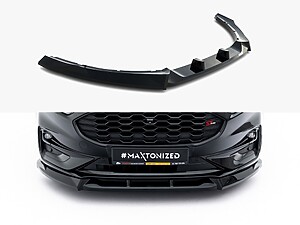 Maxton Front Splitter for Ford S-MAX ST-Line Mk2 Facelift