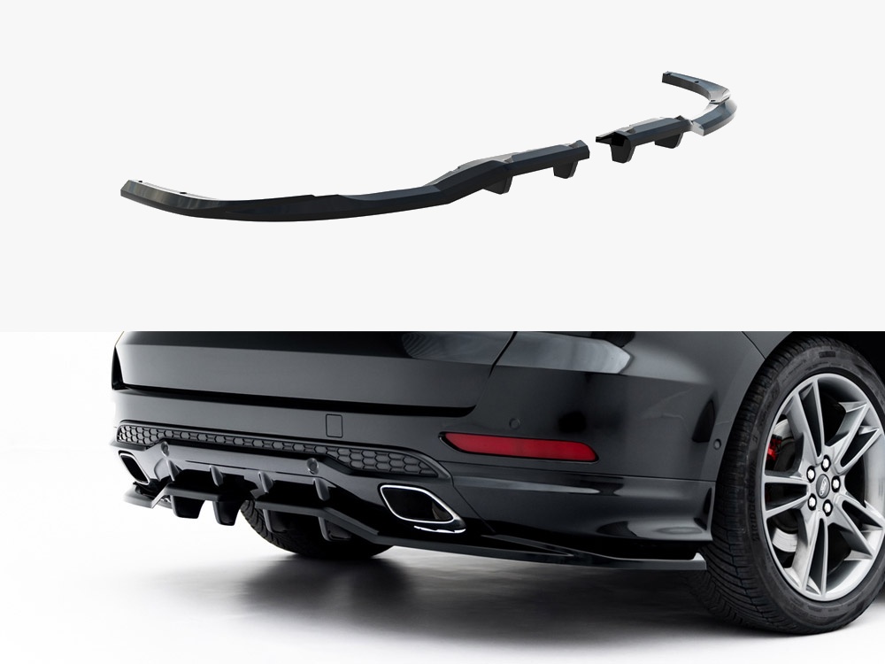 Maxton rear splitter (vertical bars) ford s-max st-line mk2 facelift 1 Maxton rear splitter (vertical bars) ford s-max st-line mk2 facelift