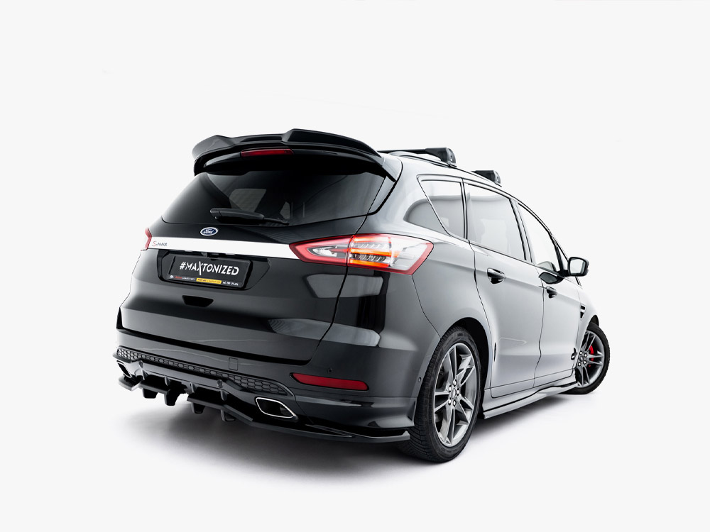 Maxton rear splitter (vertical bars) ford s-max st-line mk2 facelift 2 Maxton rear splitter (vertical bars) ford s-max st-line mk2 facelift - image 2