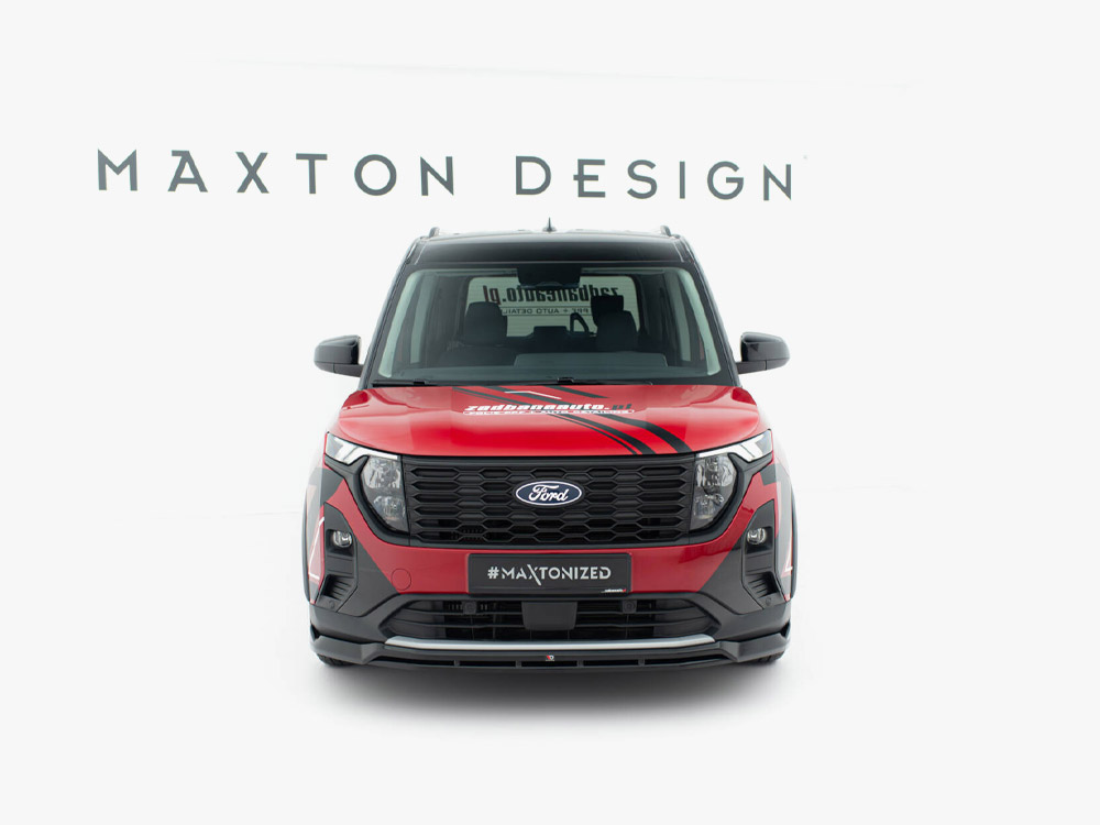 Maxton front splitter for ford tourneo courier mk2 3 Maxton front splitter for ford tourneo courier mk2 - image 3