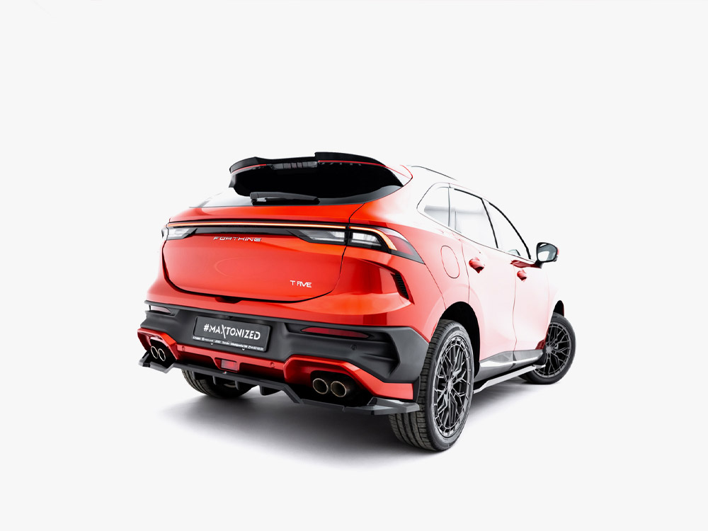 Maxton rear splitter (vertical bars) forthing t5 mk1 2 Maxton rear splitter (vertical bars) forthing t5 mk1 - image 2