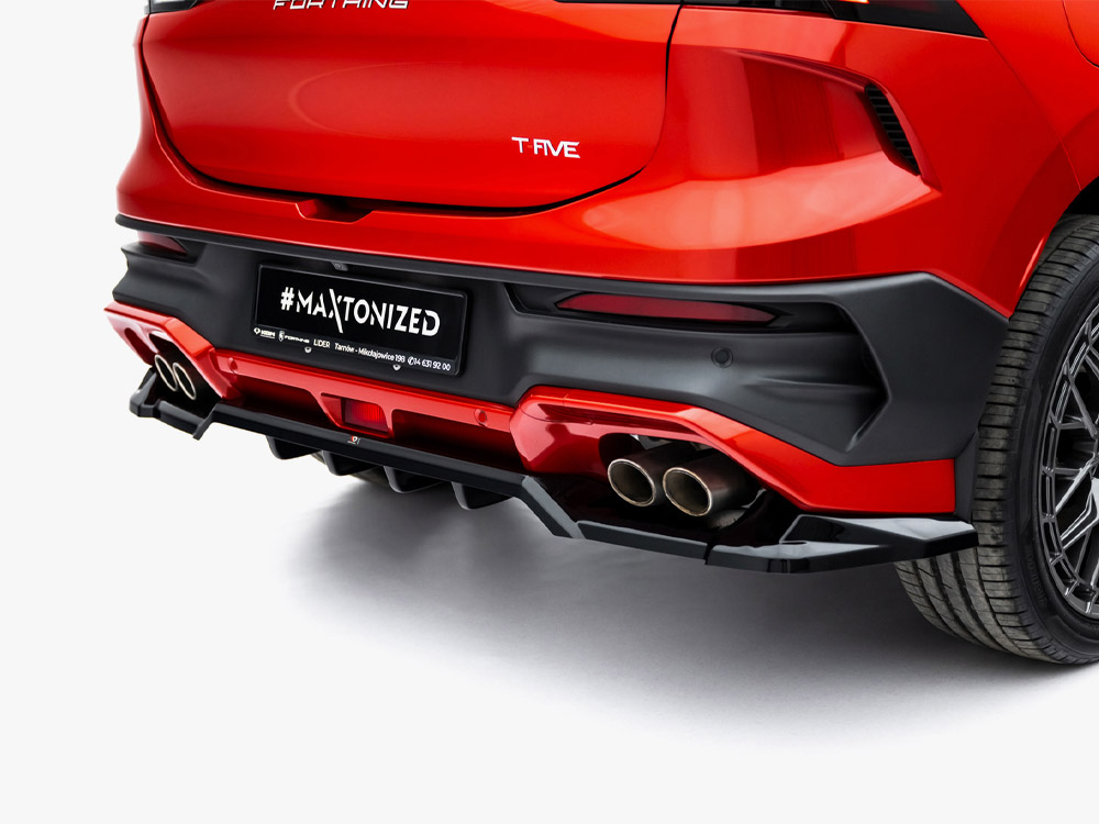 Maxton rear splitter (vertical bars) forthing t5 mk1 3 Maxton rear splitter (vertical bars) forthing t5 mk1 - image 3