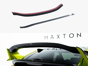 Maxton Upper Spoiler Cap V1 for Honda Civic Type R Mk10 / Mk10 Facelift