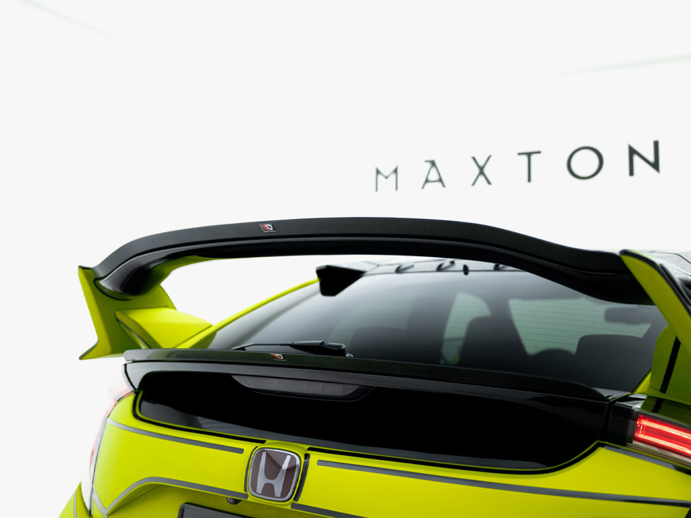 Maxton upper spoiler cap v1 for honda civic type r mk10 / mk10 facelift 3 Maxton upper spoiler cap v1 for honda civic type r mk10 / mk10 facelift - image 3