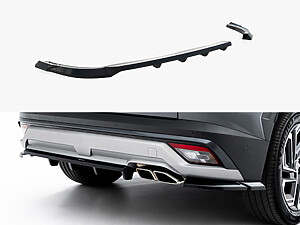 Maxton Rear Splitter (Vertical Bars) for Hyundai Tucson Mk4 Facelift