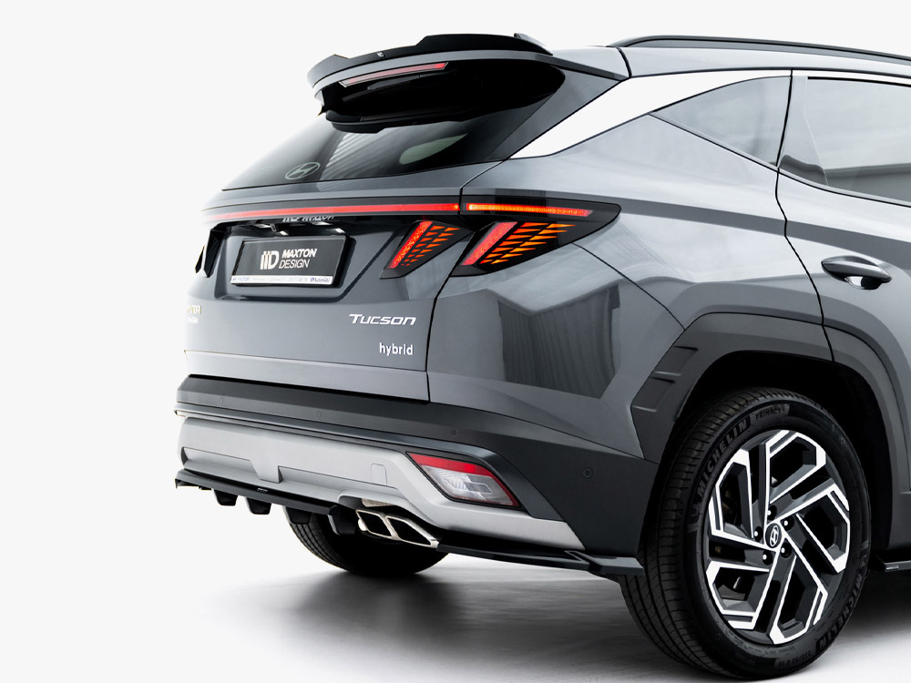 Maxton rear splitter (vertical bars) for hyundai tucson mk4 facelift 3 Maxton rear splitter (vertical bars) for hyundai tucson mk4 facelift - image 3