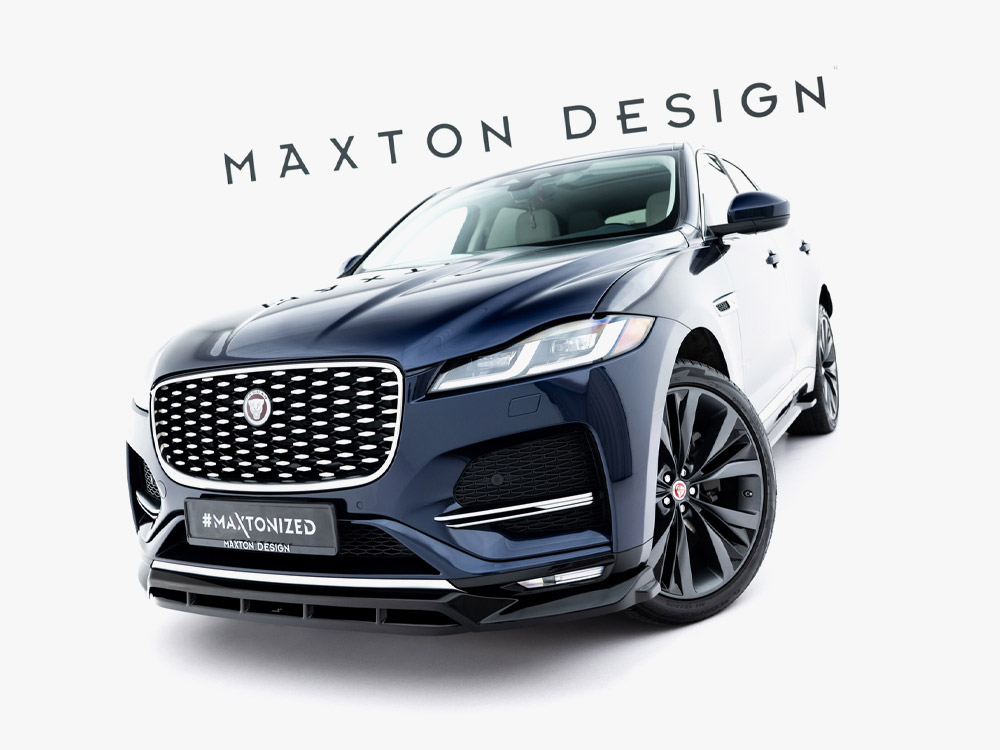 Maxton front splitter for jaguar f-pace r-sport mk1 (facelift) 3 Maxton front splitter for jaguar f-pace r-sport mk1 (facelift) - image 3