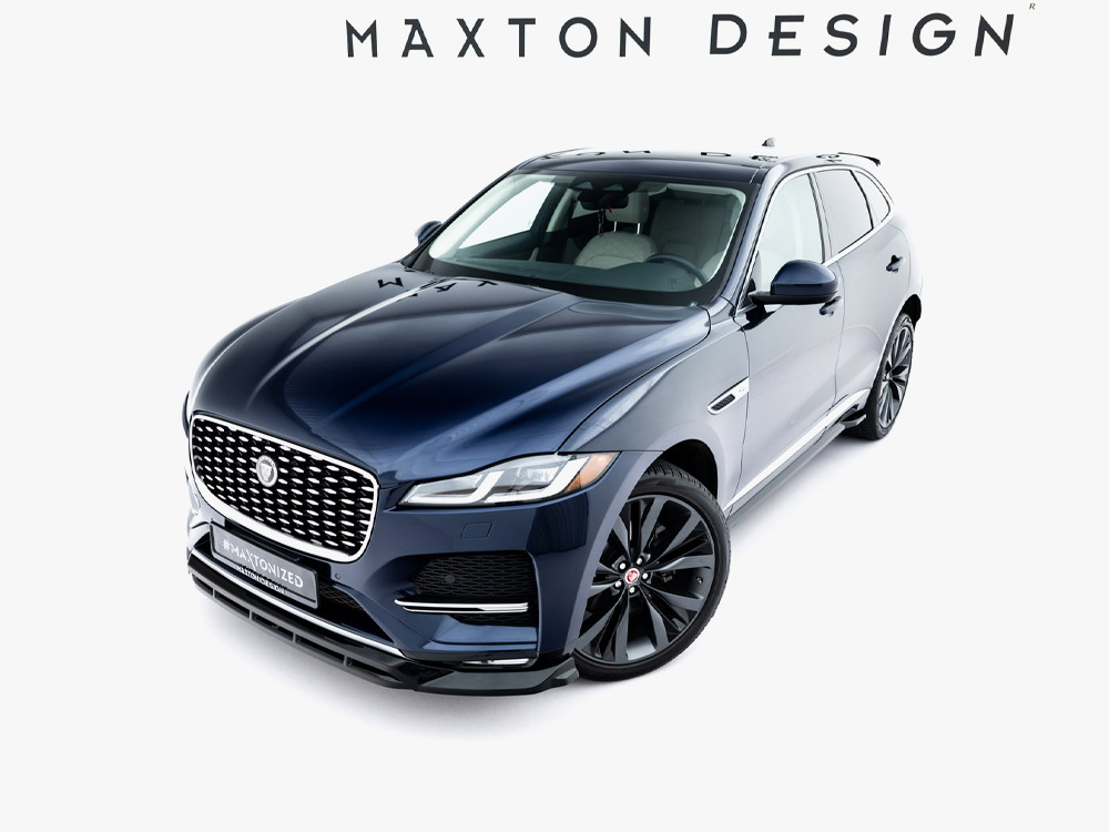 Maxton front splitter for jaguar f-pace r-sport mk1 (facelift) 4 Maxton front splitter for jaguar f-pace r-sport mk1 (facelift) - image 4