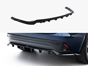 Maxton Rear Splitter (Vertical Bars) for Jaguar F-PACE R-Sport Mk1 Facelift