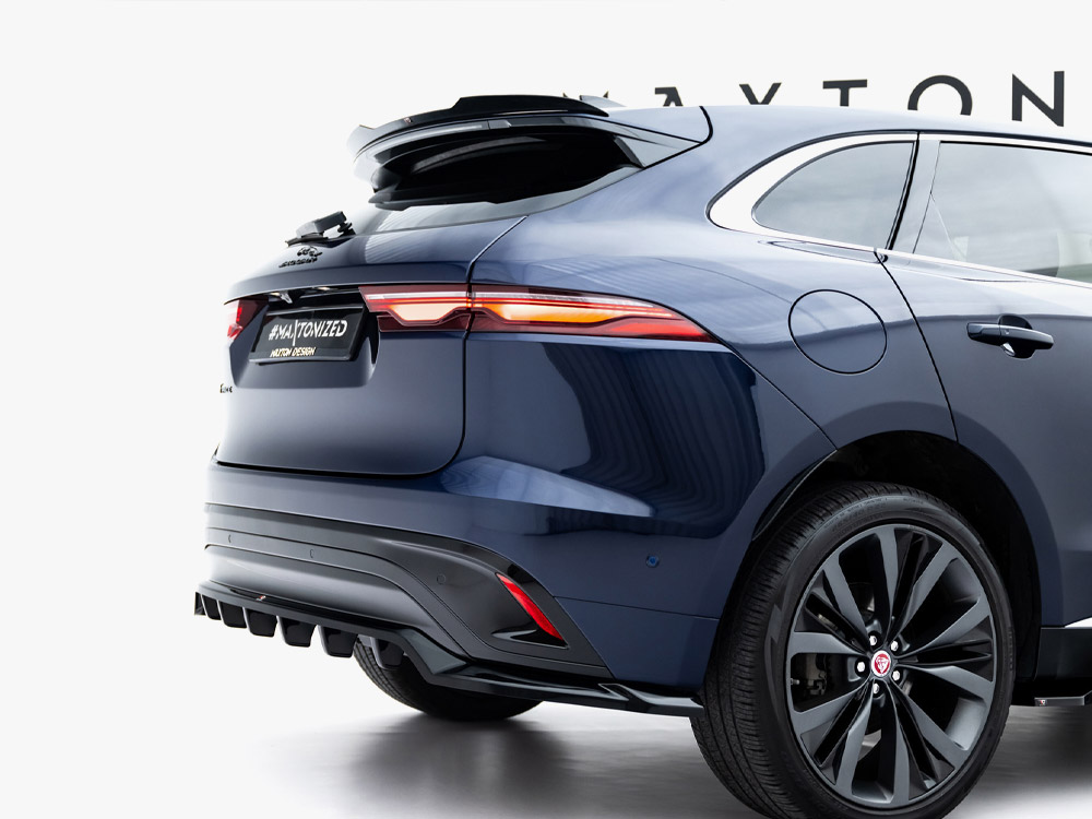 Maxton rear splitter (vertical bars) for jaguar f-pace r-sport mk1 facelift 5 Maxton rear splitter (vertical bars) for jaguar f-pace r-sport mk1 facelift - image 5