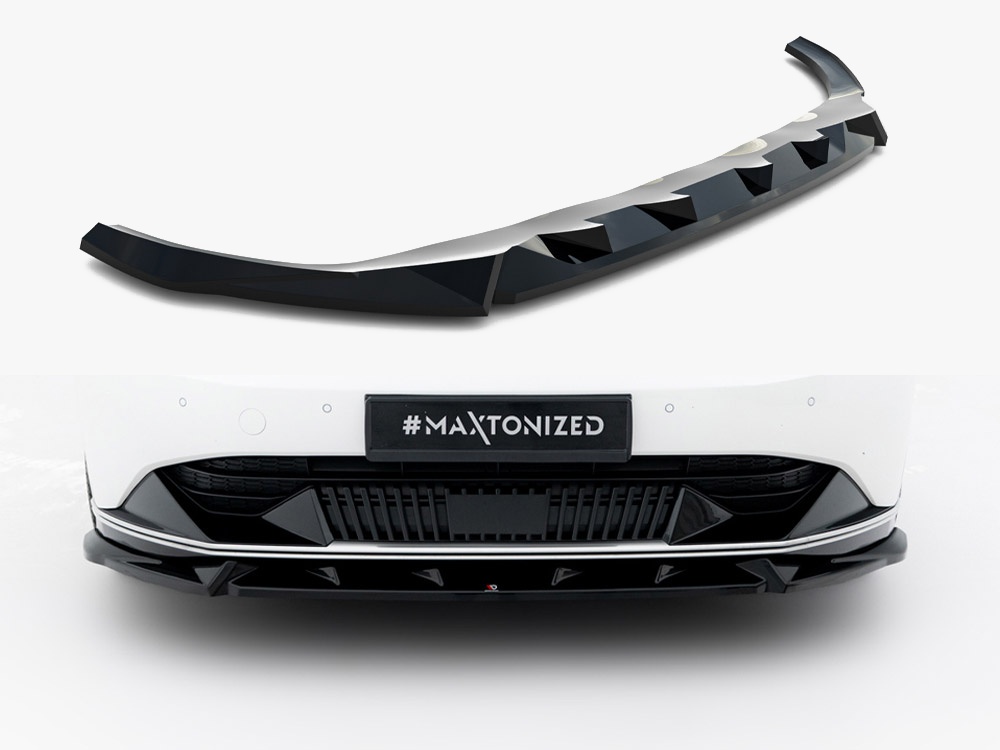 Maxton front splitter for kia ev6 mk1 1 Maxton front splitter for kia ev6 mk1