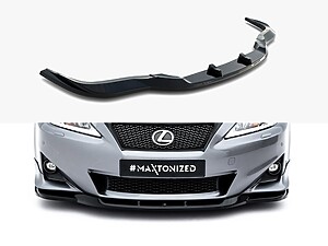 Maxton Front Splitter for Lexus IS F Sport Mk2 (XE20) Facelift