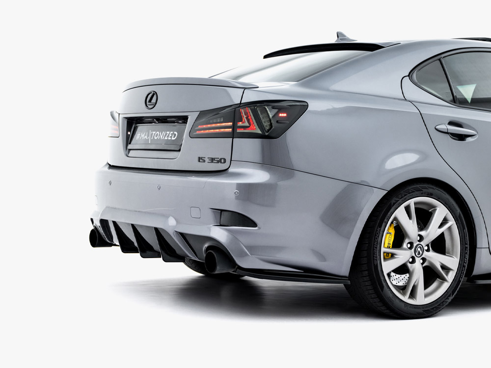 Maxton rear side splitters lexus is f sport mk2 (xe20) facelift 4 Maxton rear side splitters lexus is f sport mk2 (xe20) facelift - image 4