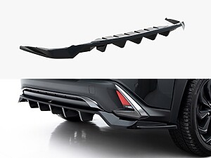 Maxton Rear Splitter (Vertical Bars) for Lexus UX F SPORT Mk1