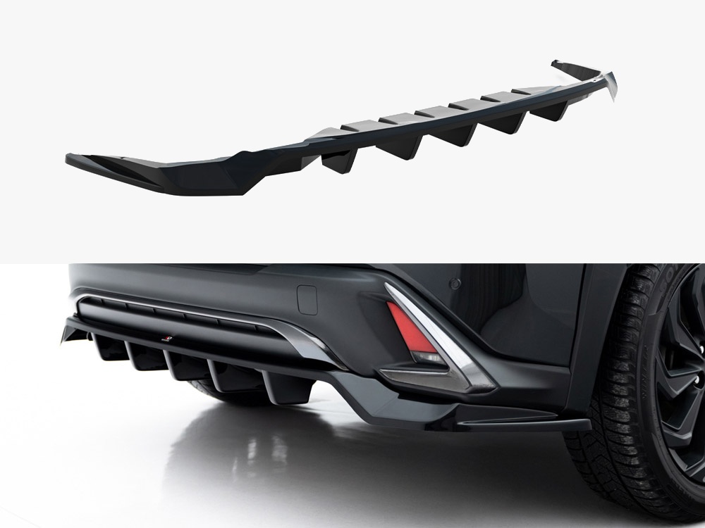 Maxton rear splitter (vertical bars) for lexus ux f sport mk1 1 Maxton rear splitter (vertical bars) for lexus ux f sport mk1