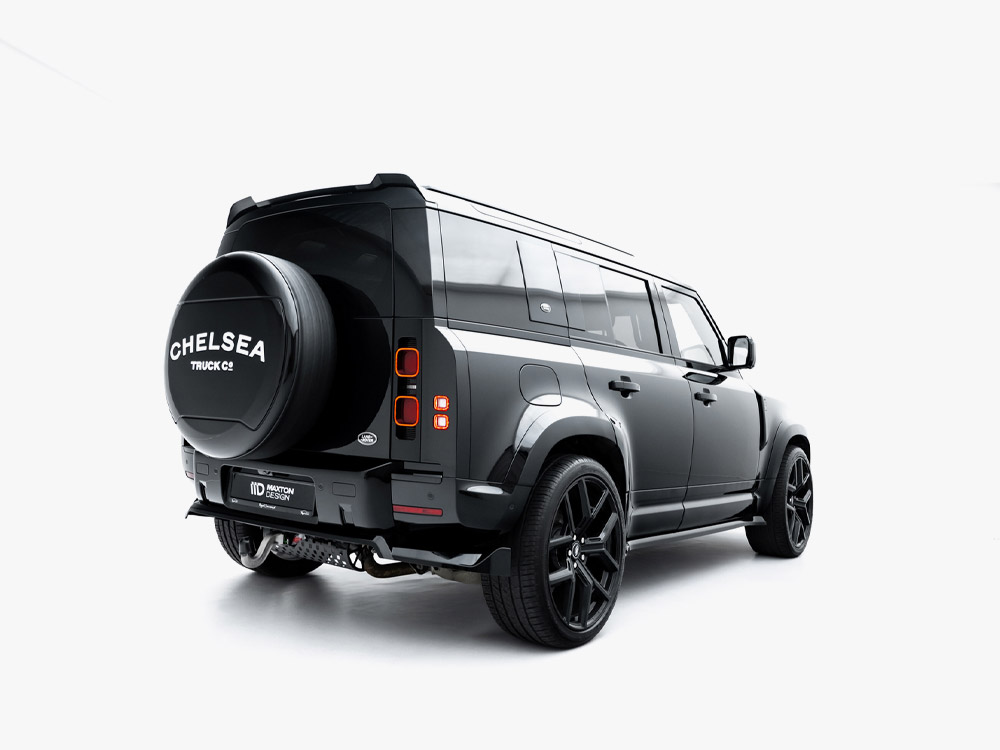 Maxton rear splitter with vertical bars for land rover defender mk4 2 Maxton rear splitter with vertical bars for land rover defender mk4 - image 2