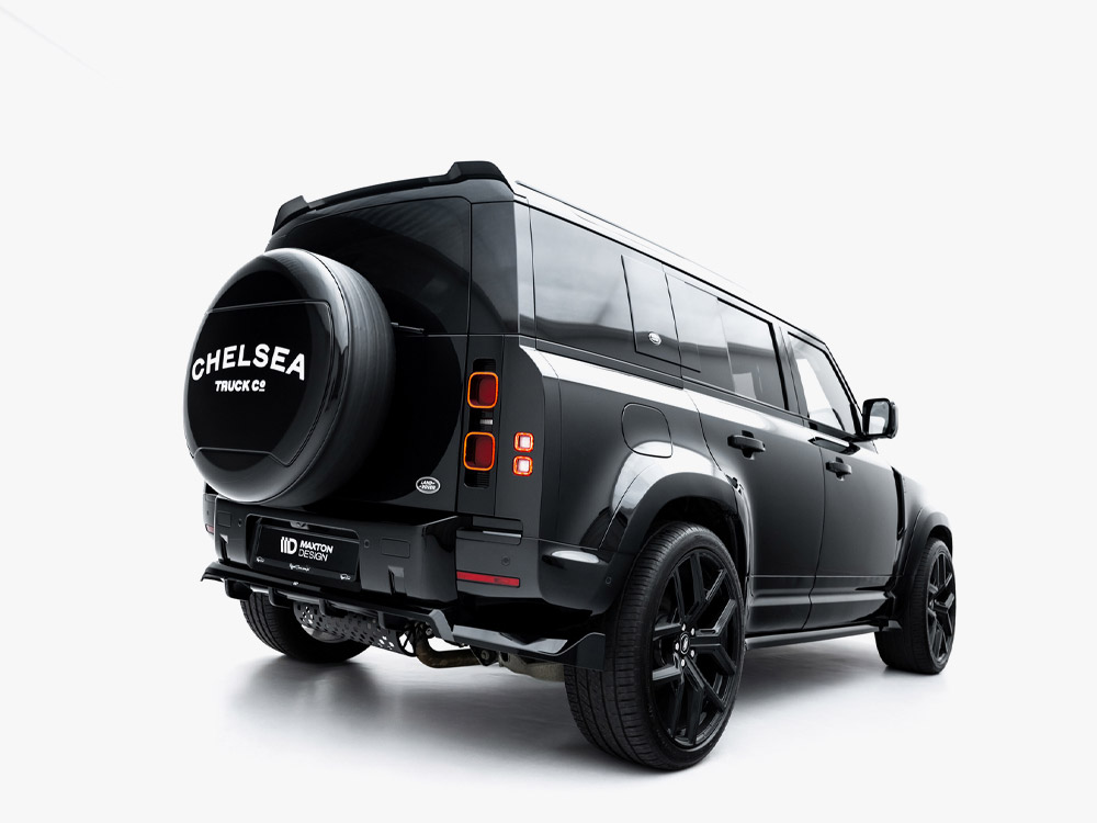 Maxton rear splitter with vertical bars for land rover defender mk4 3 Maxton rear splitter with vertical bars for land rover defender mk4 - image 3