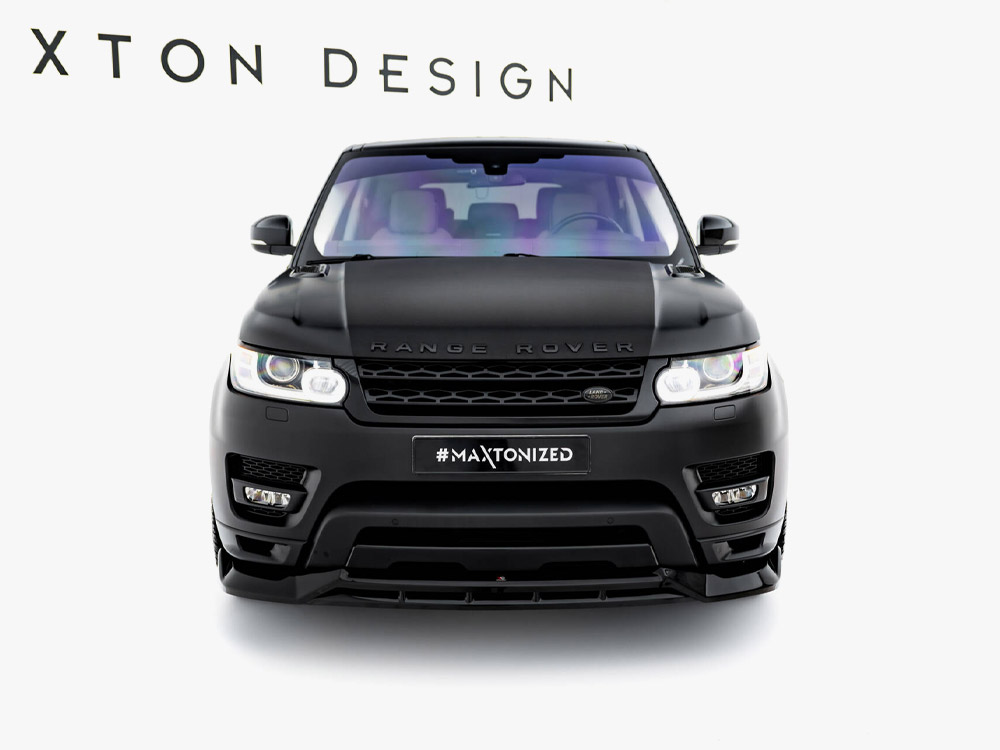 Maxton front splitter for land rover range rover sport mk2 3 Maxton front splitter for land rover range rover sport mk2 - image 3