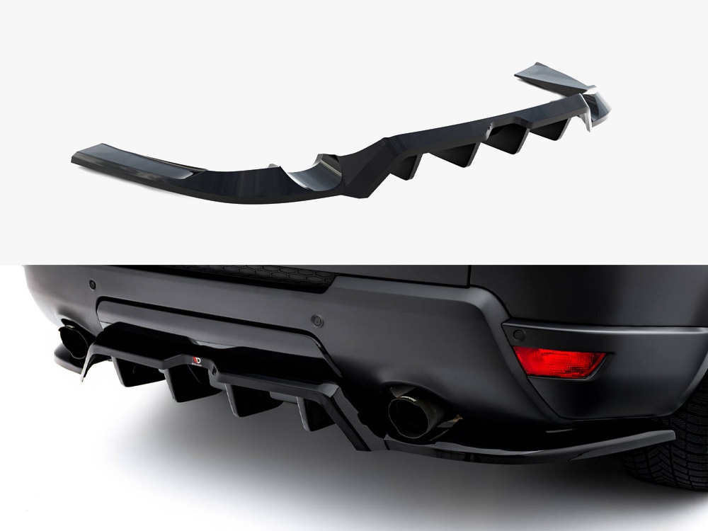 Maxton rear splitter (vertical bars) for land rover range rover sport mk2 1 Maxton rear splitter (vertical bars) for land rover range rover sport mk2