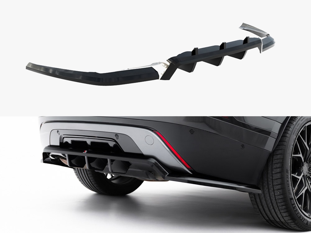 Maxton rear splitter (vertical bars) v2 land rover range rover velar r-dynamic mk1 1 Maxton rear splitter (vertical bars) v2 land rover range rover velar r-dynamic mk1